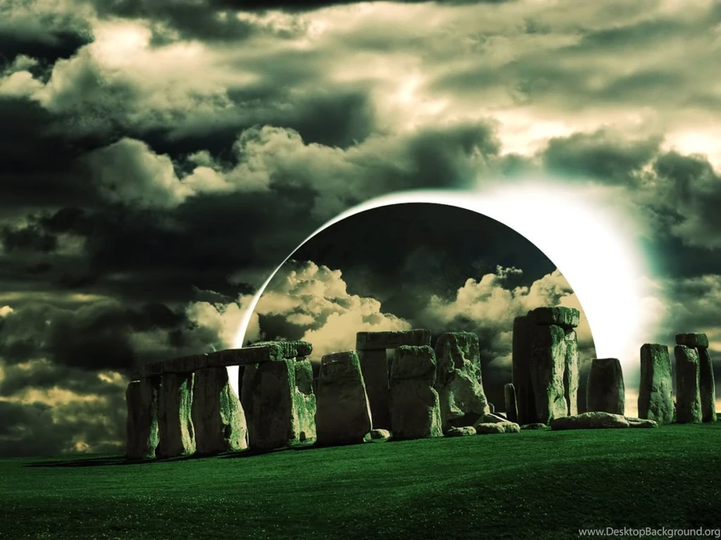 Stonehenge Monument Imaginary Wallpapers Travel HD Wallpapers