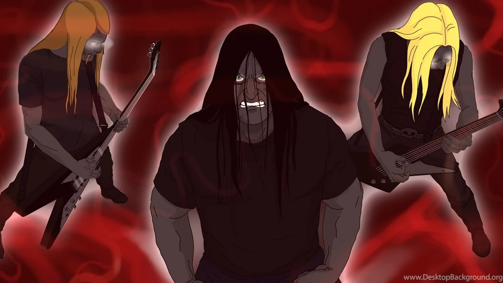 Dethklok Heavy Metal Music Cartoons Hard Rock Band Groups ...