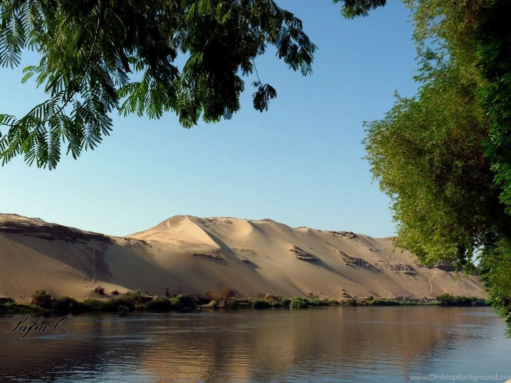 The Nile River, Aswan, Egypt