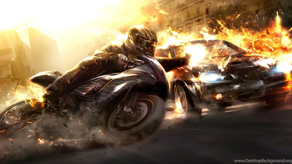 Racing And Shooting On The Street Wallpapers 28898