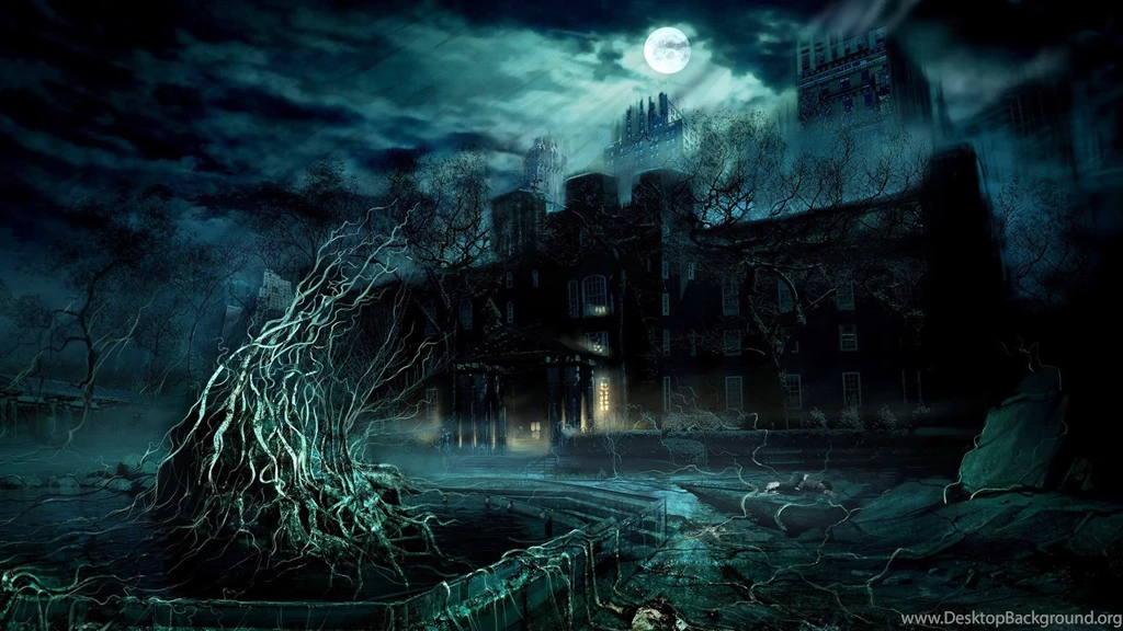 1920x1080 Horror House, Halloween, Abandoned House, Helloween ...