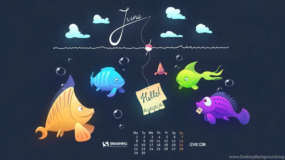 Desktop Wallpapers Calendars: June 2015 – Smashing Magazine