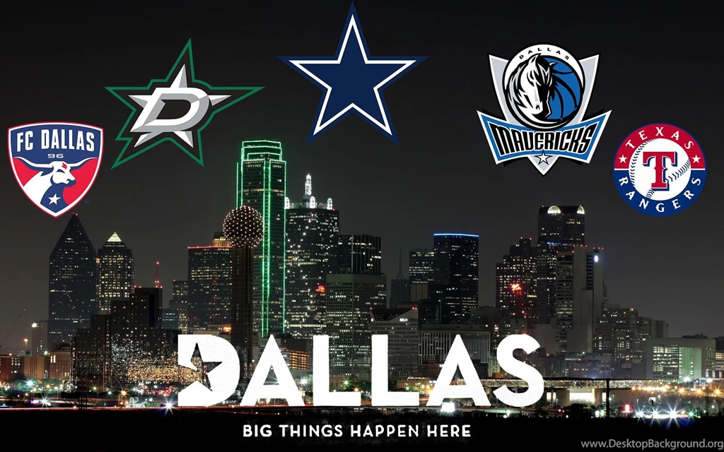 Dallas Wallpapers Featuring Major Sports Teams : Dallas