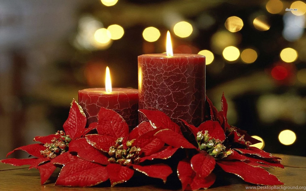 Christmas Candles Wallpapers Holiday Wallpapers