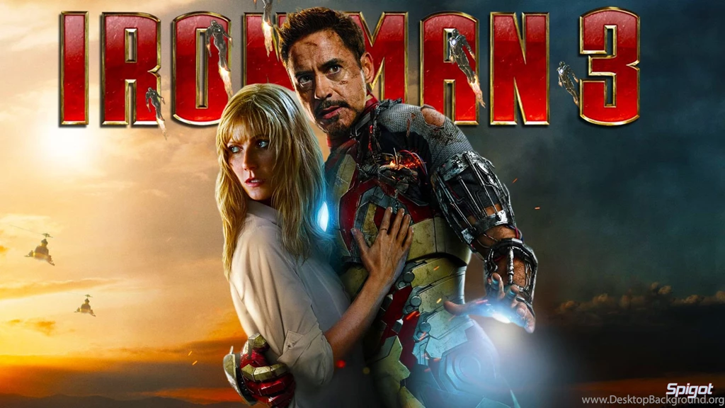 Gwyneth Paltrow And Robert Downey Iron Man 3 Wallpapers HD