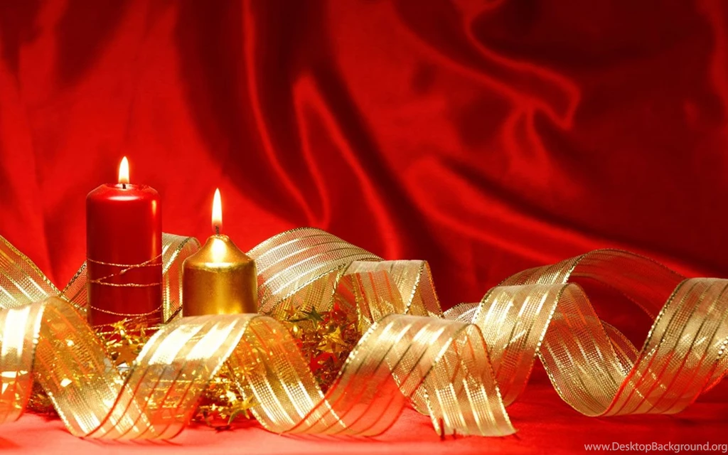 Free Christmas Candles Wallpapers
