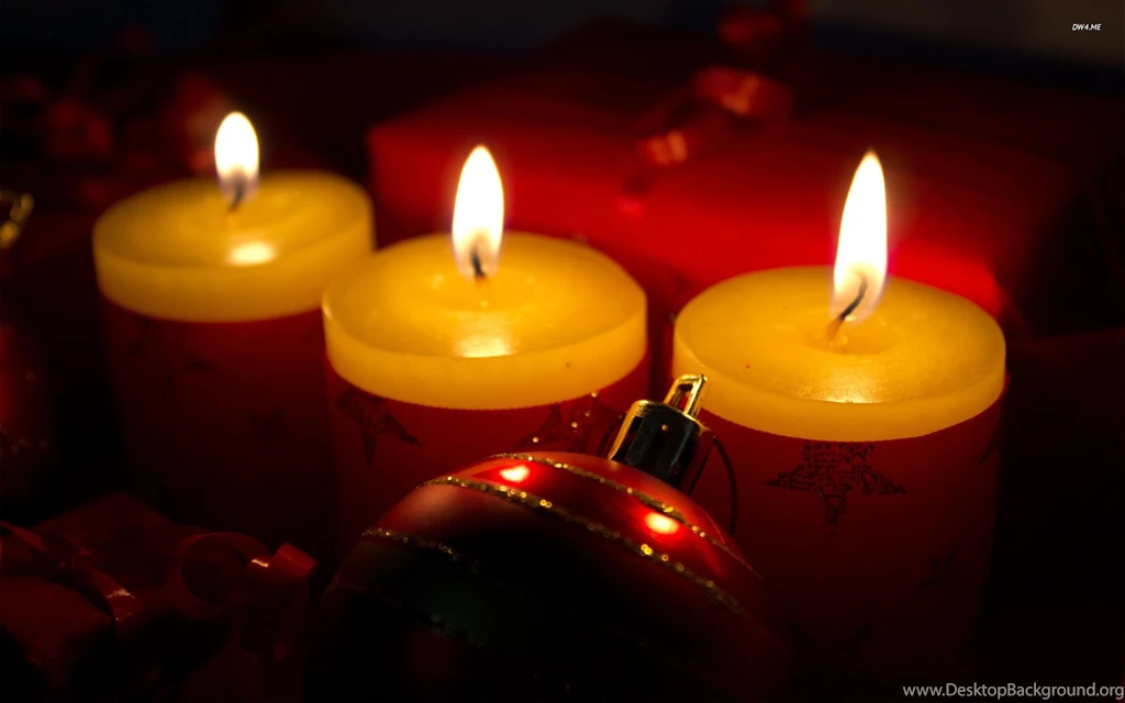 Christmas Candles Wallpapers Holiday Wallpapers