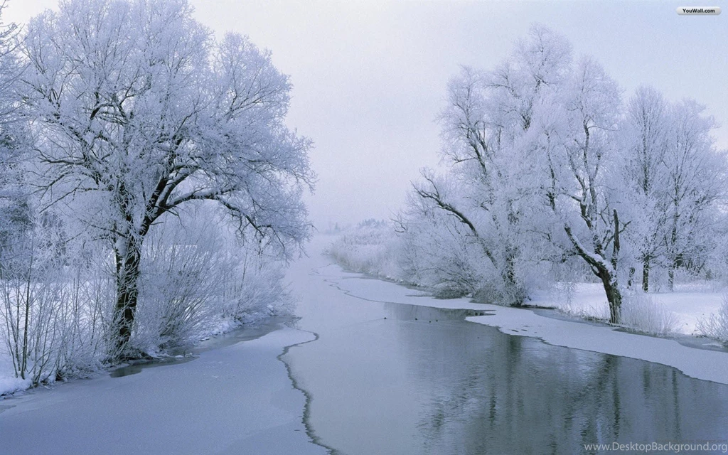 YouWall   Winter River Wallpapers   Wallpaper,wallpapers,free ...