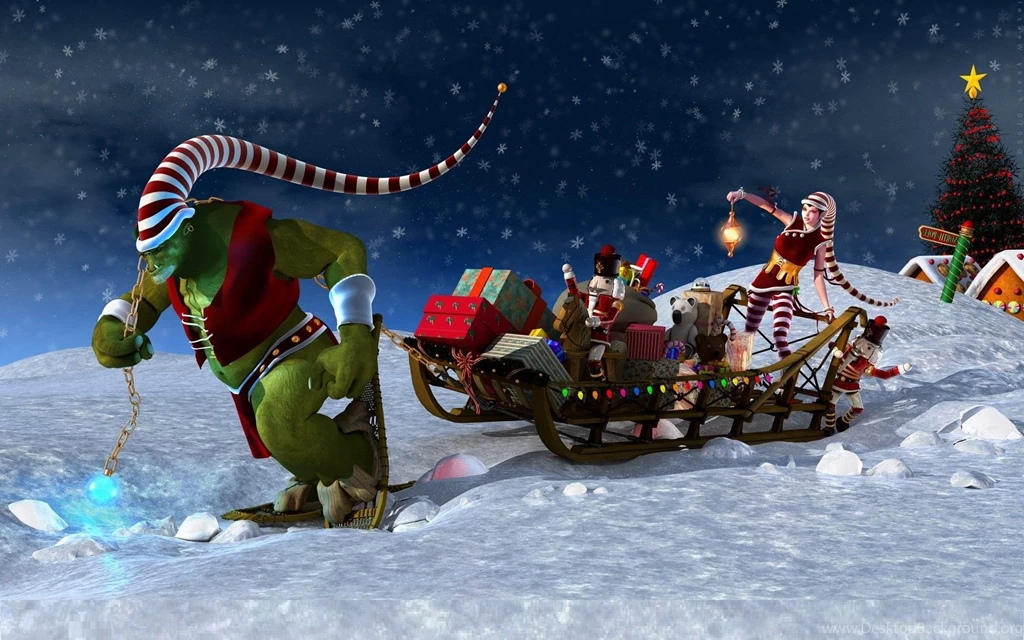 Animated Christmas Desktop Wallpapers, Animated Christmas ...