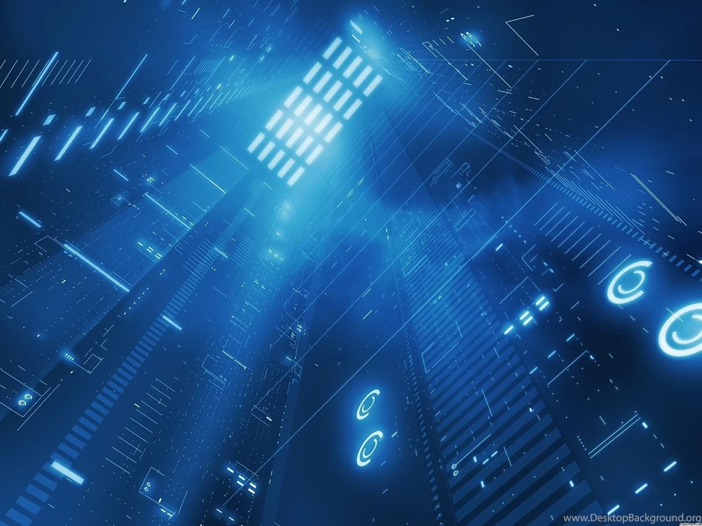 3D Cool Blue Electronic Abstract For Desktop Free Hq Blue.jpg
