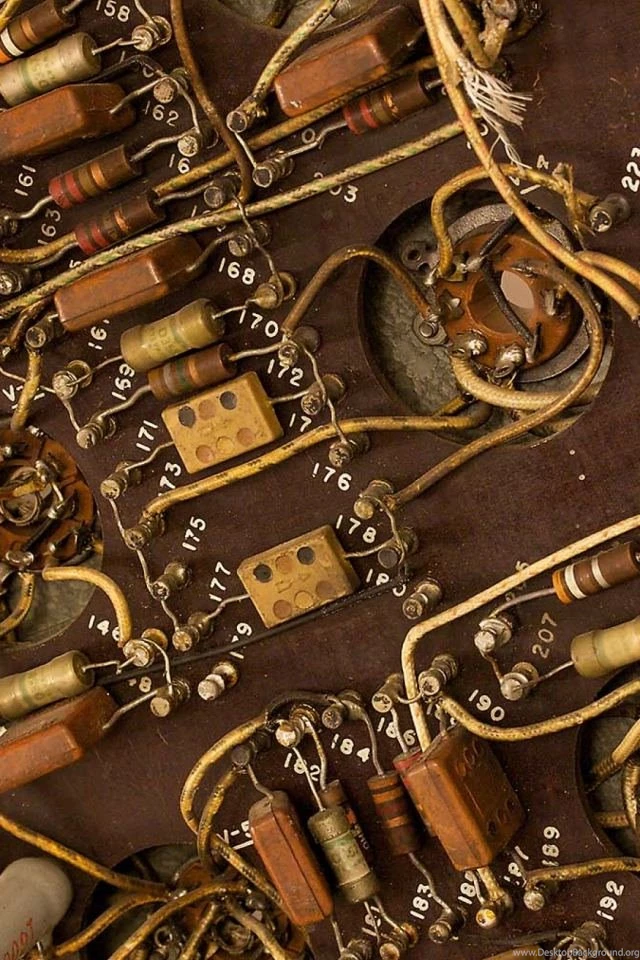 Electronic Circuit Brown Rusty iPhone 6 Plus Hd Wallpapers   HD ...