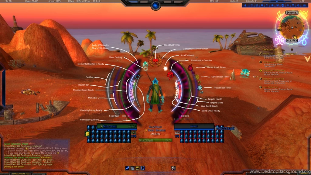 WoW Shaman UI   Random   File Share   343Industries Community Forum