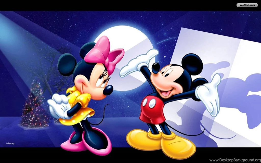 Mickey And Minnie Mouse Wallpapers Wallpapers Cave