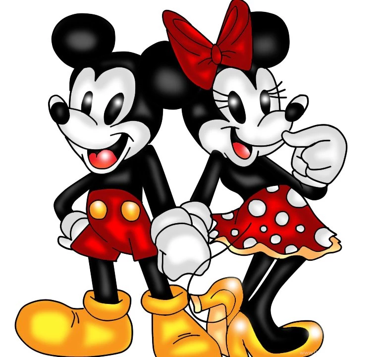 Cute And Sweet Disney Mickey Mouse And Minnie Mouse Image Download ...