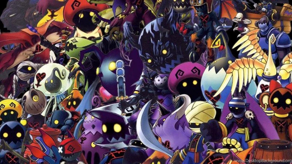 Kingdom Hearts Lots Of Heartless (
