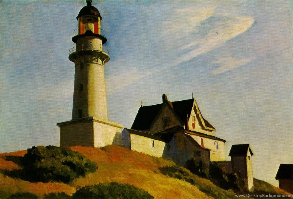Hopper Lighthouse : Desktop And Mobile Wallpapers : Wallippo