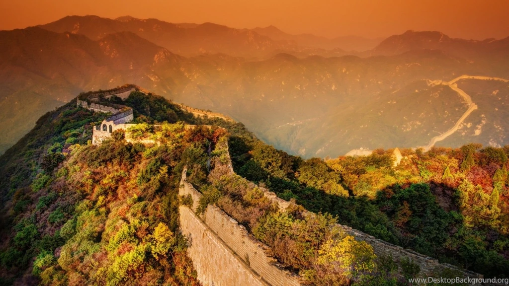 Landscapes, China, Evening, The Great Wall :: Wallpapers