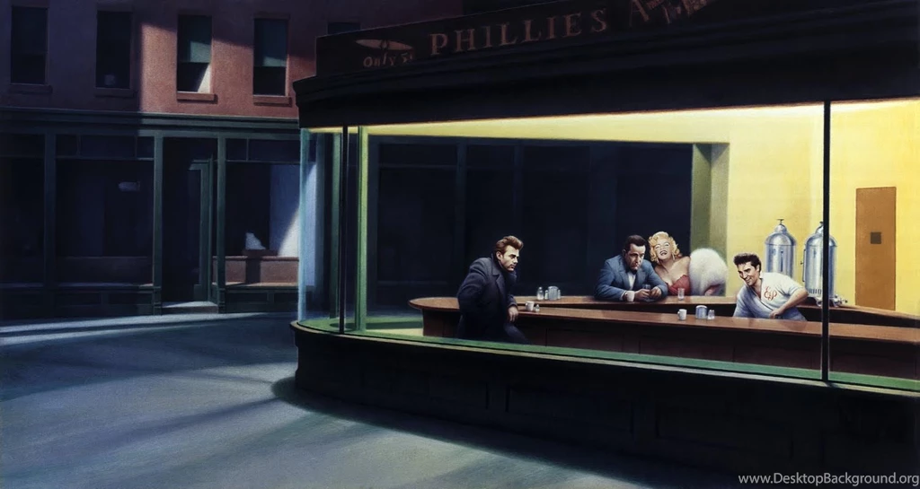 Nighthawks By Edward Hopper (1942) This Has Been My Go to ...