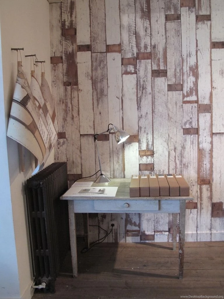 Wood On The Walls, Scrapwood Wallpapers From Piet Hein Eek ...