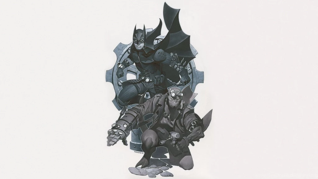 Batman Hellboy Wallpapers