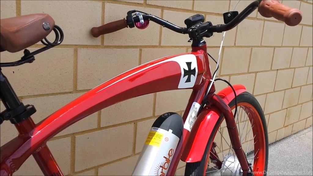 2014 Felt Red Baron   350w Electric Beach Cruiser   YouTube
