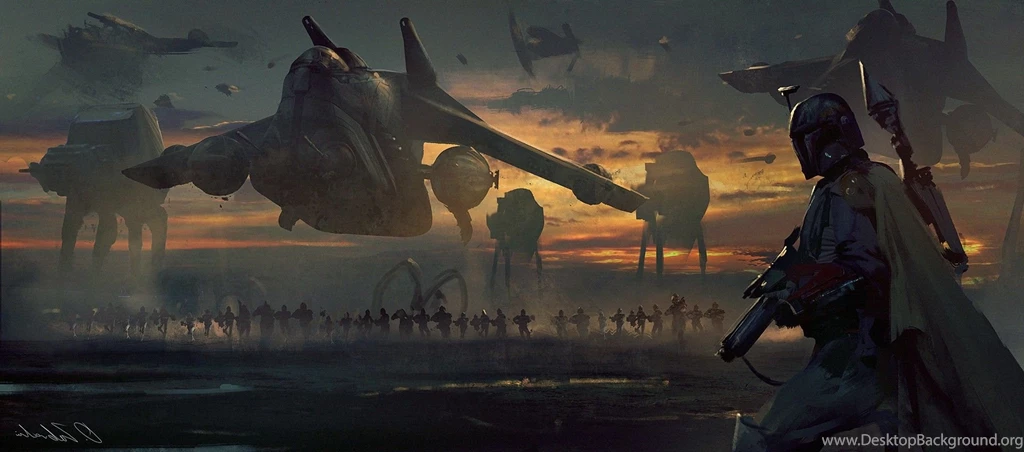 Star Wars, Artwork, Fantasy Art, Boba Fett Wallpapers HD