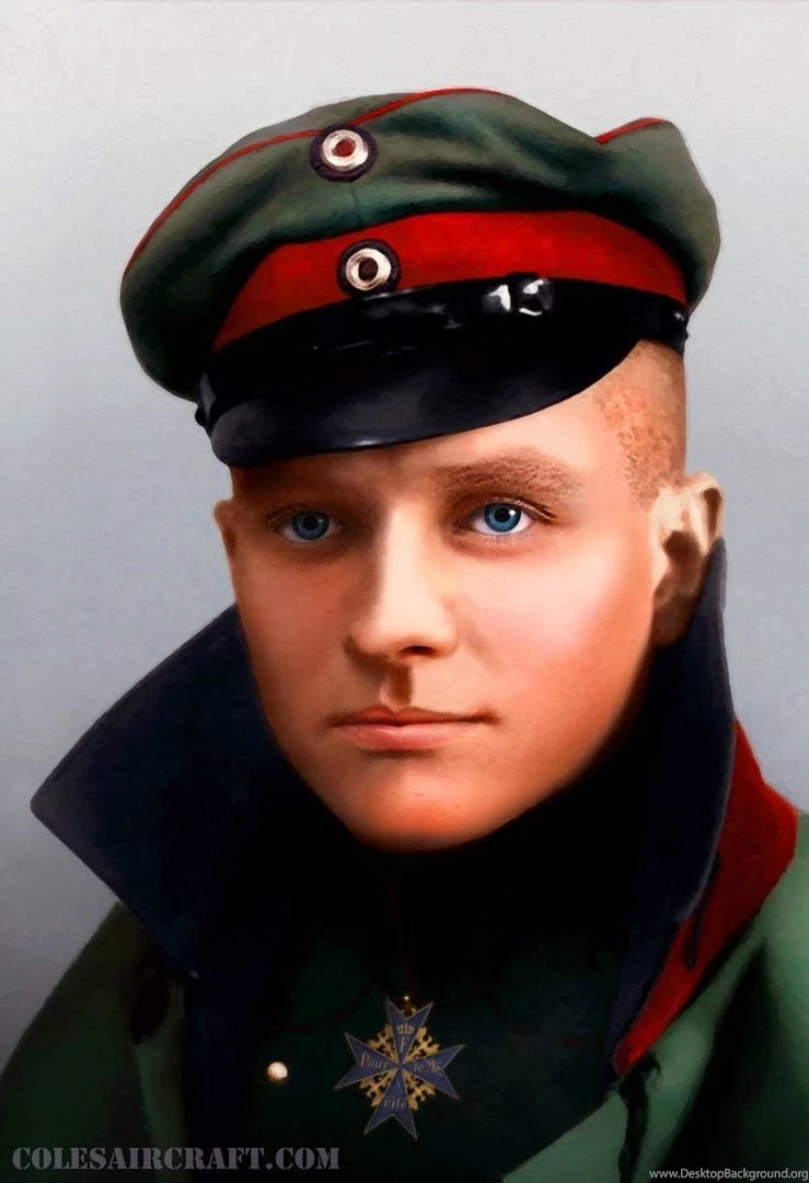 Manfred Von Richthofen 'The Red Baron' By Ron Cole By ...