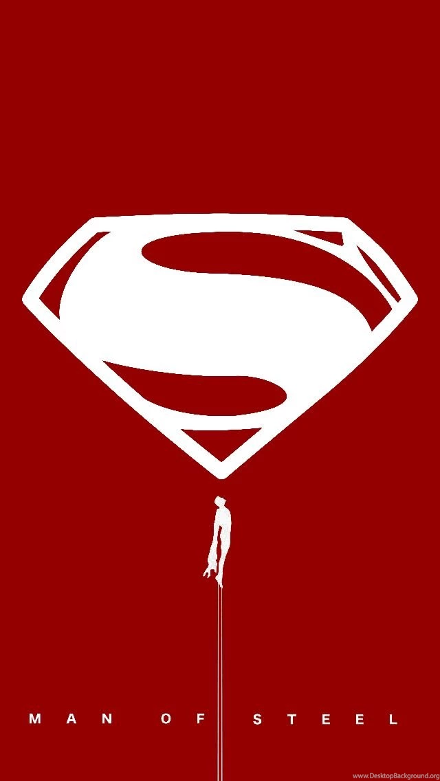 DeviantArt: More Like Man Of Steel iPhone 5 Wallpapers (Version 1 ...