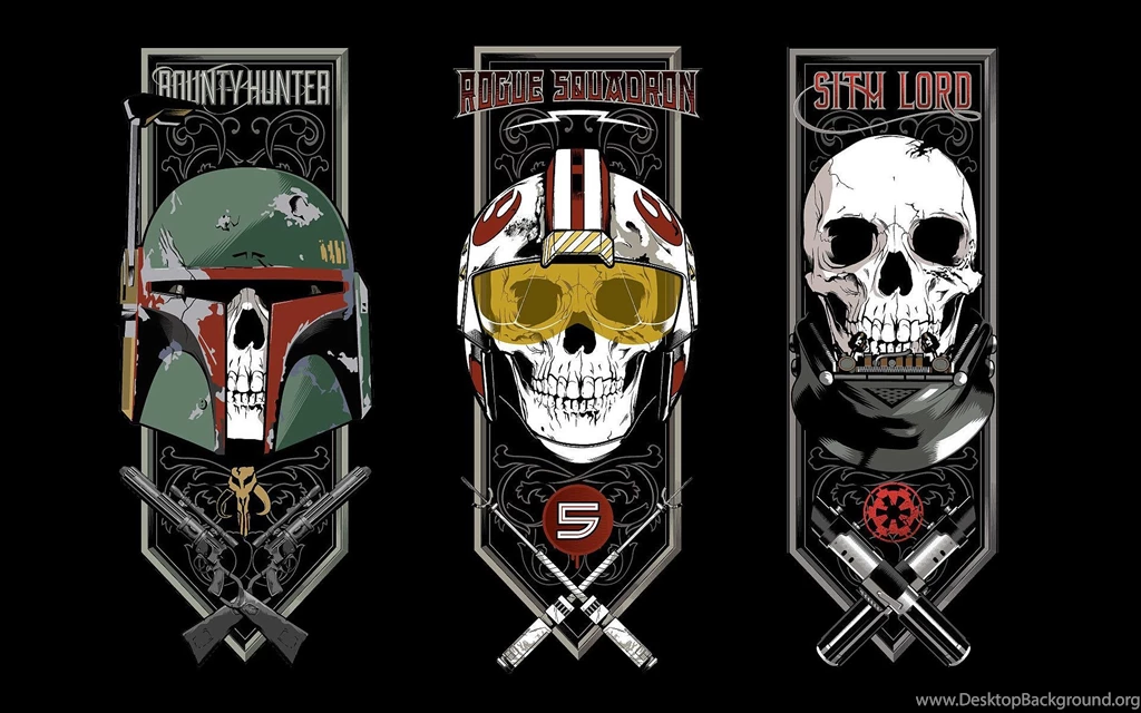 Star Wars Pulp Fiction Movies Darth Vader Boba Fett » WallDevil ...
