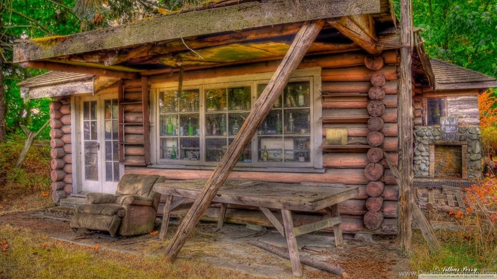 Tiny The Little Log Cabin HD Desktop Wallpapers : Widescreen : High ...