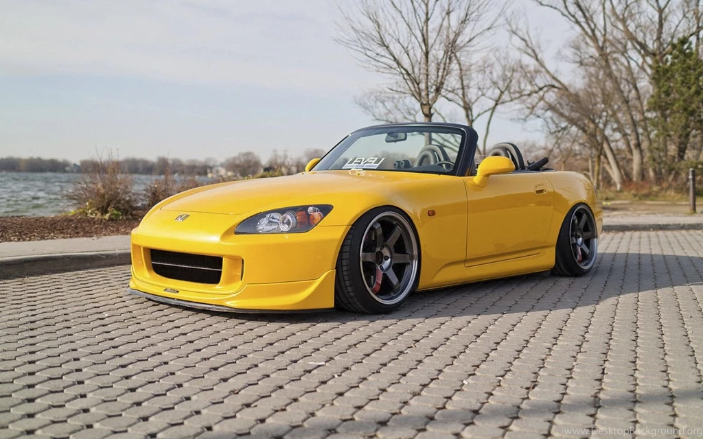 Honda, Cars, Japanese, Tuning, Convertible, Honda S2000, Yellow ...