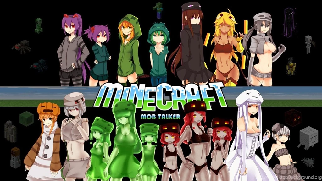 Minecraft Mob Talker 1920x1080 HD Desktop Wallpapers : Widescreen ...
