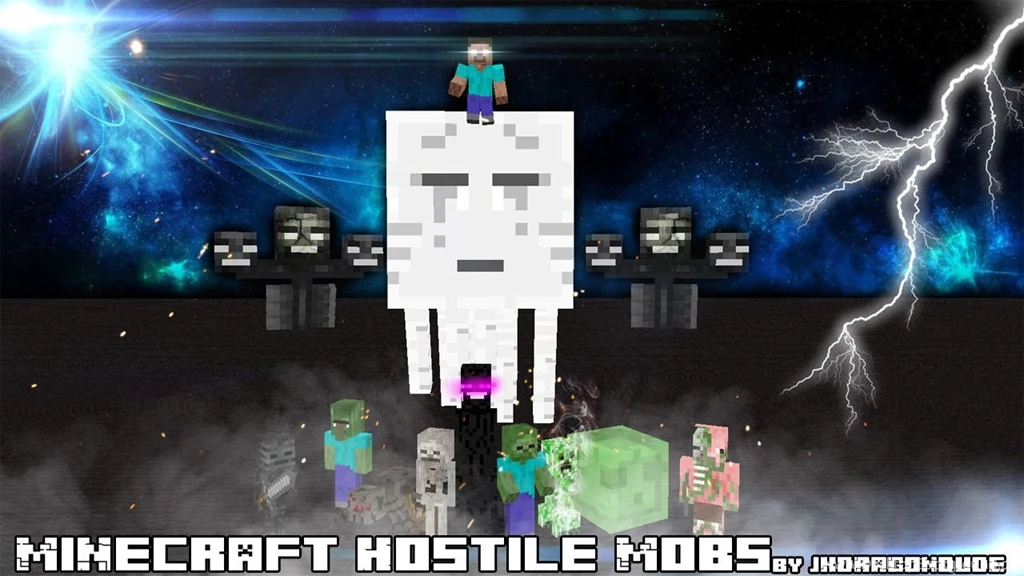 Minecraft Hostile Mobs Wallpapers And Art Mine imator Forums