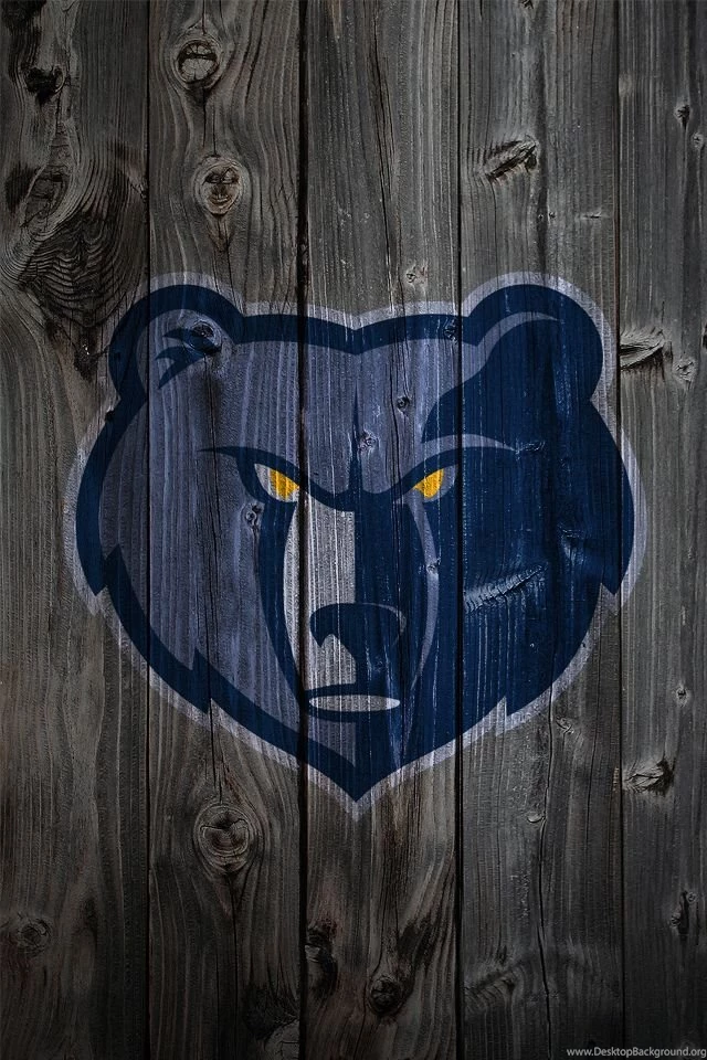 Memphis Grizzlies Wood iPhone 4 Backgrounds
