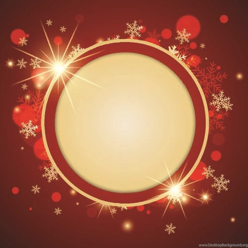 Ornate Red Christmas Backgrounds Vector Material 06 Vector ...