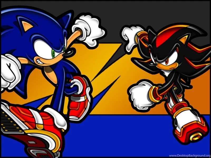 DeviantArt: More Like Sonic And Shadow Wallpapers By ARTic Weather