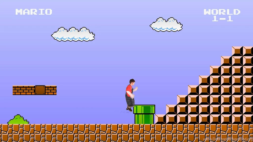 Super Mario Bros   Green Screen   HD   YouTube