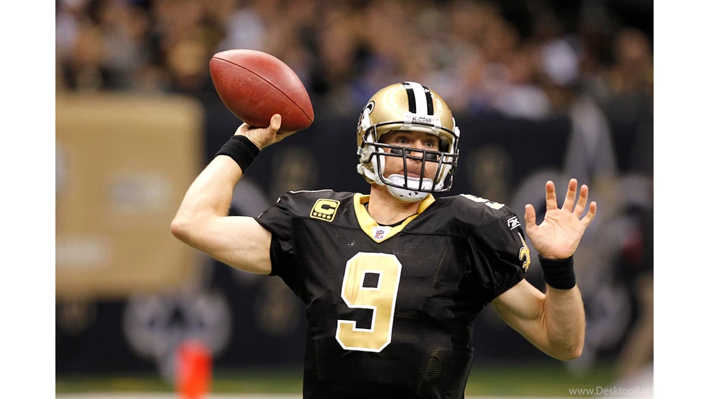NFL Saints Drew Brees 4K Wallpapers