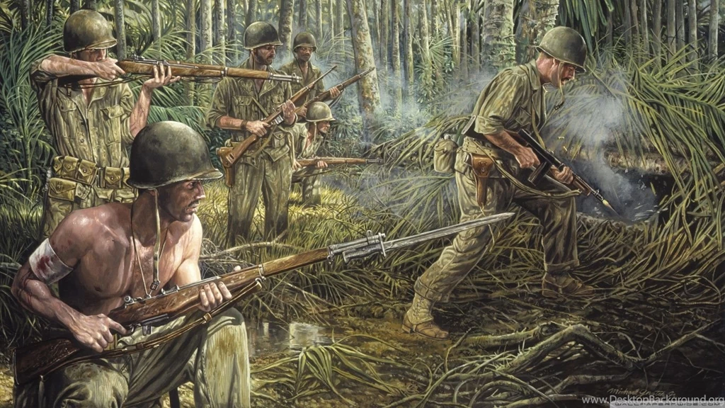 Vietnam War Painting HD Desktop Wallpapers : Widescreen : High ...
