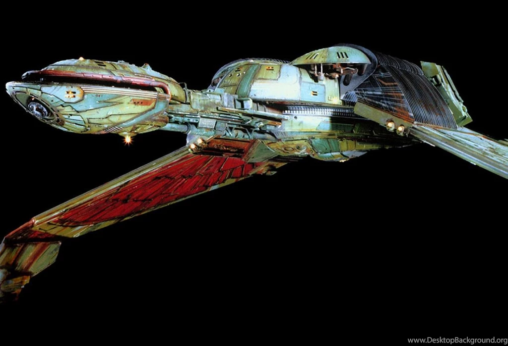 Star Trek   Sci Fi Blog.: 3D Klingon Bird Of Prey Wallpapers