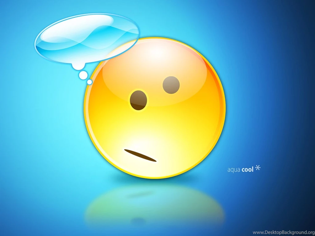 Emoticon Thinking Wallpapers
