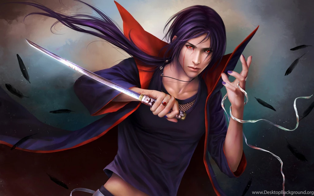 Download Wallpapers 3840x2400 Art, Naruto, Itachi, Uchiha Ultra HD ...
