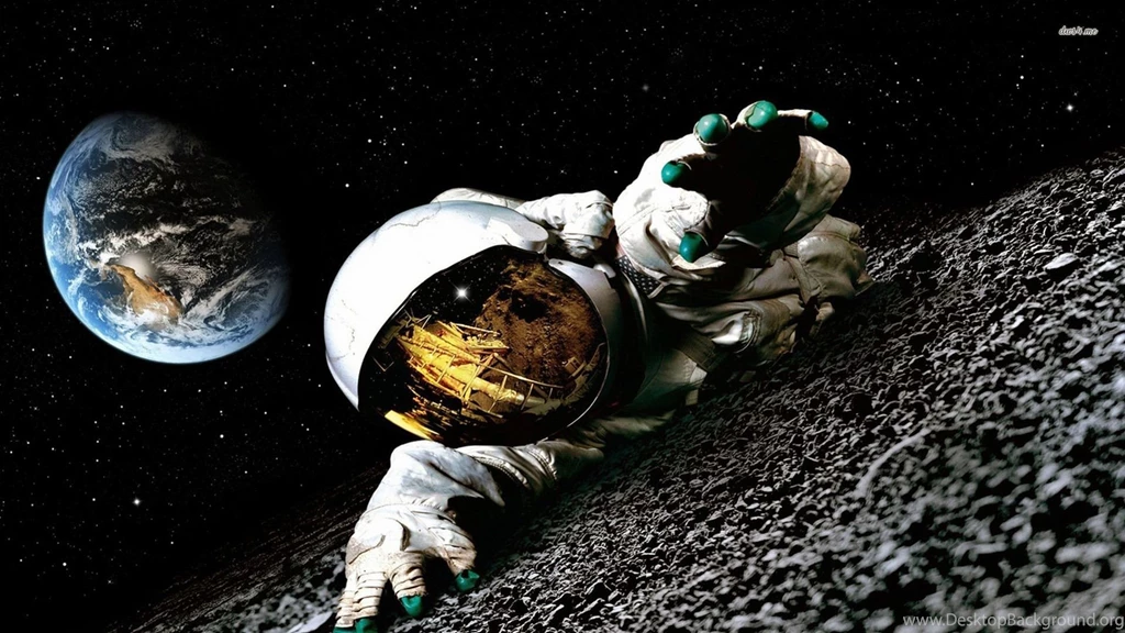 Astronaut On Moon Wallpapers Pics About Space