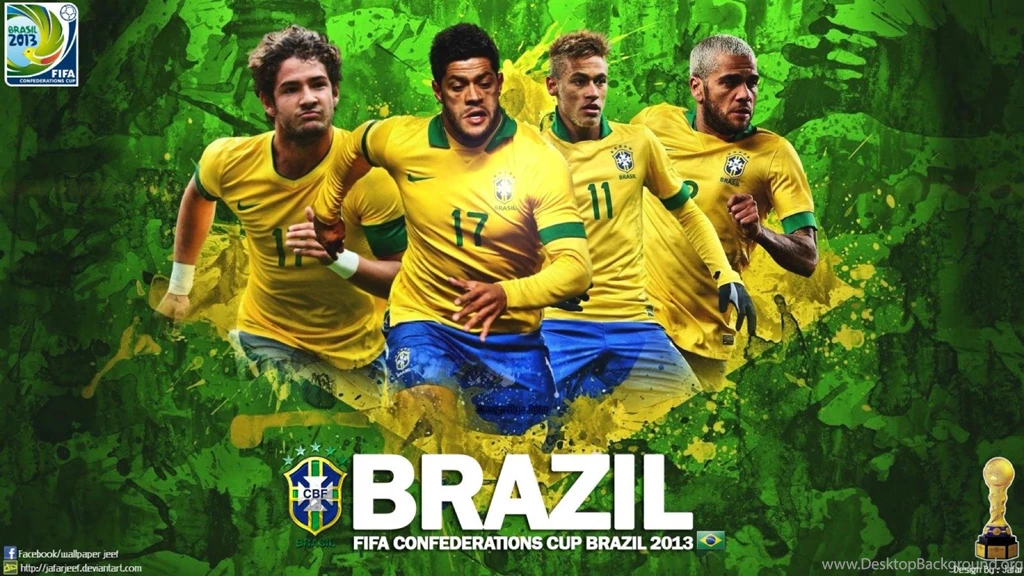 BRAZIL FOOTBALL WALLPAPER (