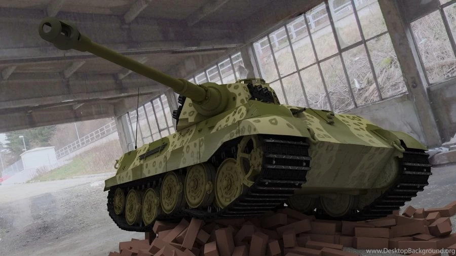 King Tiger Panzer VI B Clay Render By Shareck On DeviantArt