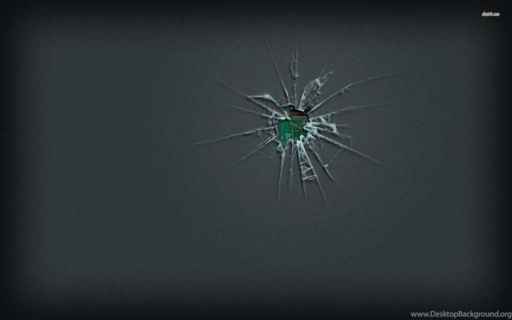 Processor Behind Broken Screen Wallpapers Computer Wallpapers ...