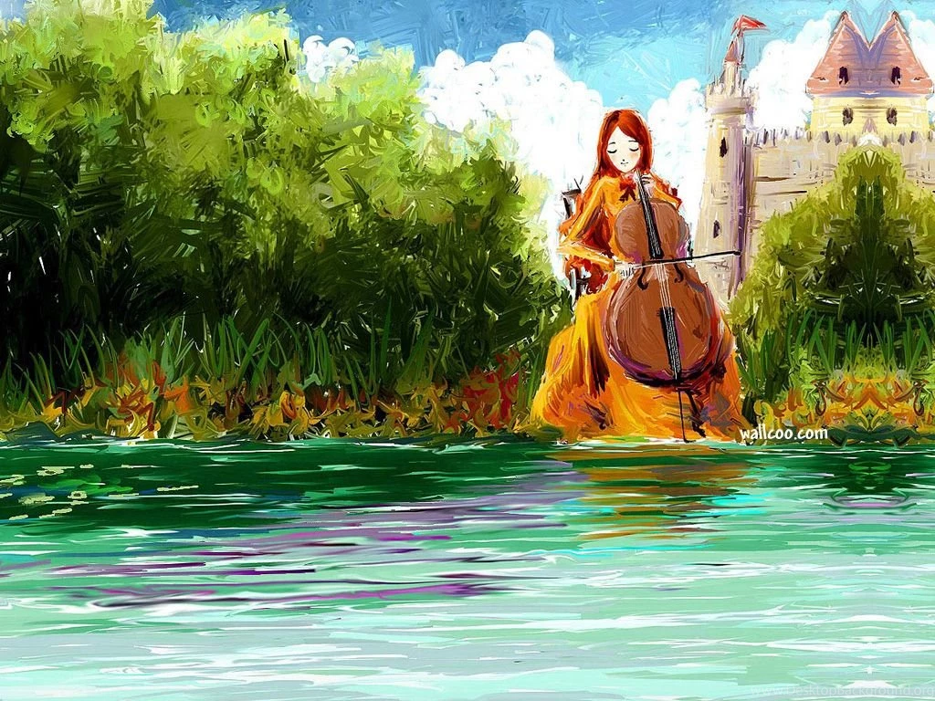 Dreamy And Peaceful : Noon Saram Illustrations (Vol.01) 1024x768 ...
