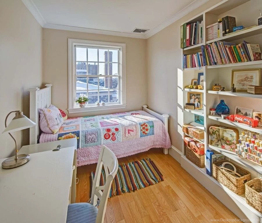 Cottage Kids Bedroom With Built in Bookshelf By Michelle Easter ...