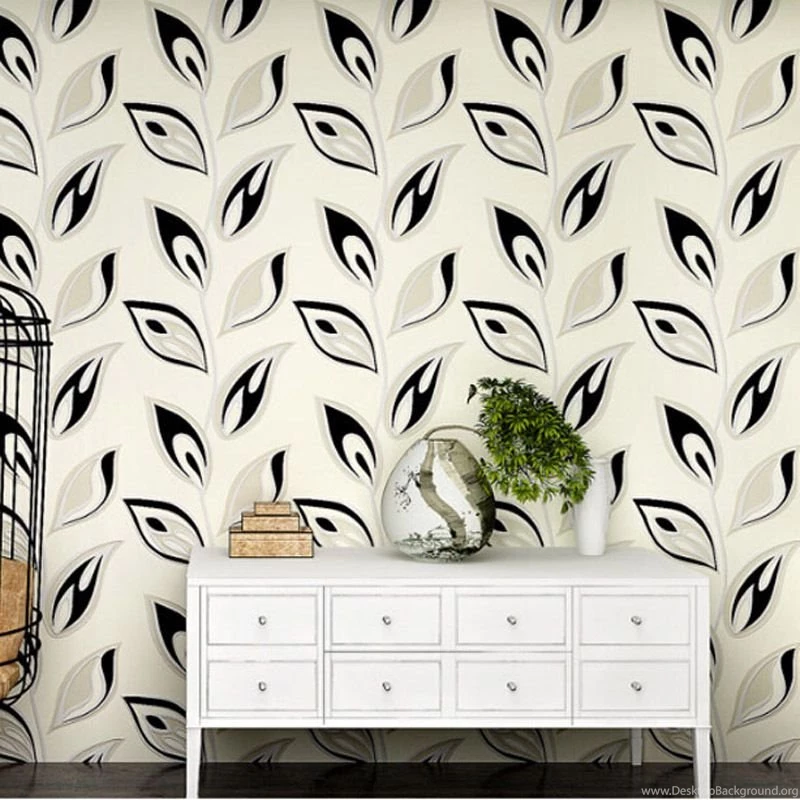 Popular Leaf Pattern Wallpaper Buy Cheap Leaf Pattern Wallpapers ...