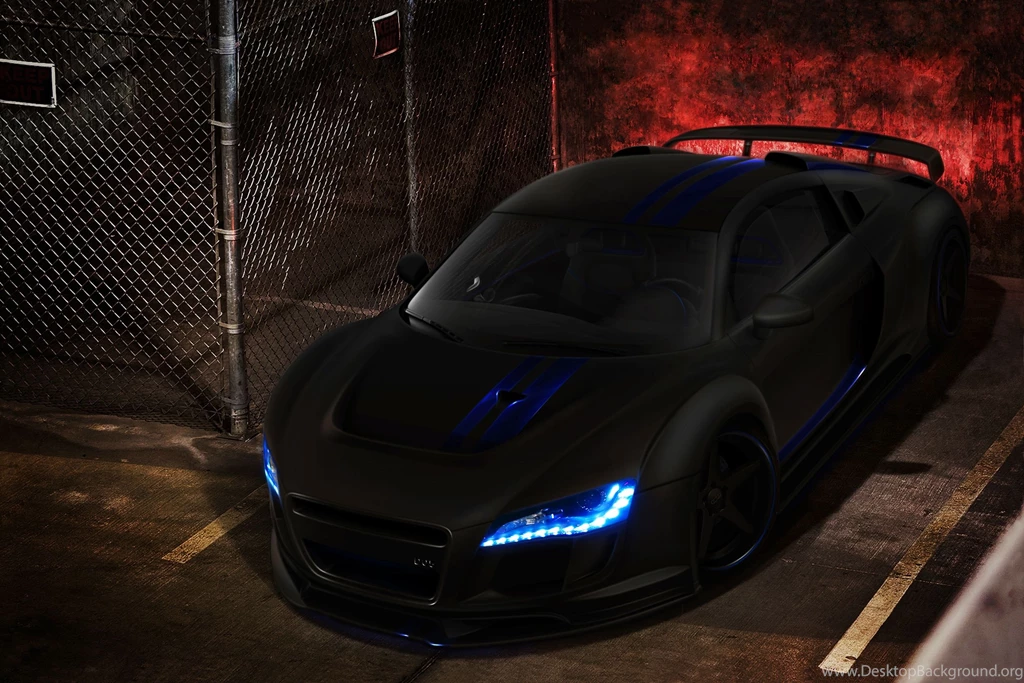 Download Wallpapers Audi, R8, Black, Black, Tuning, Audi Resolution ...